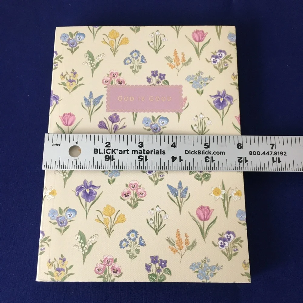 Ditzy Wildflower Spiritual Notebook